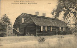 Captain Ira Richardson House - Built in 1770 Mansfield, MA Postcard Postcard Postcard