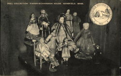 Doll Collection from Fisher-Richardson House Postcard