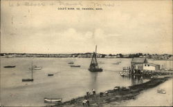 Bird's Eye View of Cole's River Postcard