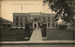 State Hospital Building Foxboro, MA Postcard Postcard Postcard