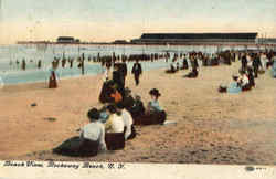 Beach View Rockaway Beach, NY Postcard Postcard