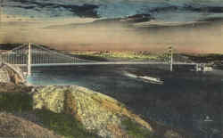 The Golden Gate Bridge Postcard