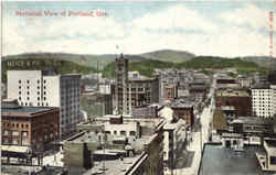 Sectional View Of Portland Oregon Postcard Postcard