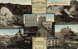 Denny Hill Regrade Seattle, WA Postcard Postcard