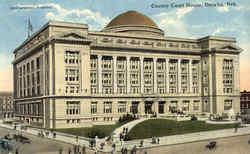 County Court House Postcard