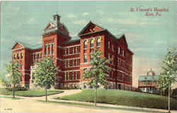 St. Vincent's Hospital Postcard