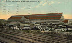 U. S. Pipe Mill Postcard