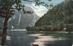 Delaware Water Gap From Jersey Shore Scenic, NJ Postcard Postcard