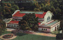 Natatorium, Alum Rock Park Postcard