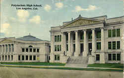 Polytechnic High School Los Angeles, CA Postcard Postcard