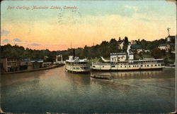 Muskoka Lakes Port Carling, ON Canada Ontario Postcard Postcard Postcard