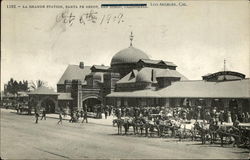 La Grande Station, Santa Fe Depot Postcard