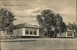 Public School and Grounds Claremont, CA Postcard Postcard Postcard