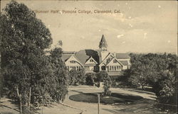 Sumner Hall at Pomona College Postcard