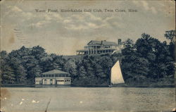 Water Front, Minnekahda Golf Club Postcard