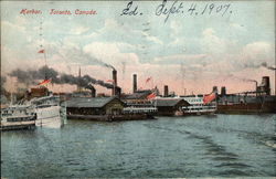 Harbor Toronto, ON Canada Ontario Postcard Postcard Postcard