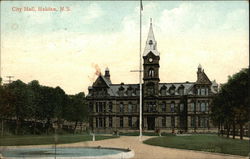 Fountain in front of City Hall Halifax, NS Canada Nova Scotia Postcard Postcard Postcard