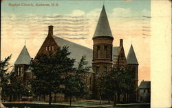 Baptist Church Postcard