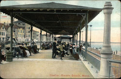 Shelter on the Shore Postcard