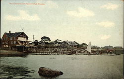 The Gloucester Yacht Club House Postcard