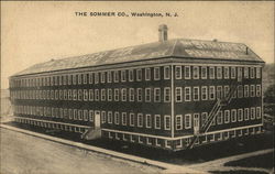 The Sommer Company Washington, NJ Postcard Postcard Postcard