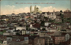 View of First Hill, Showing the Cathedral Postcard