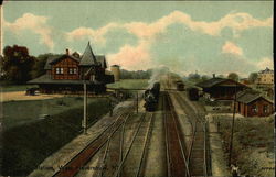 R. R. Station Postcard