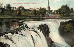 Passaic Falls in Summer Paterson, NJ Postcard Postcard Postcard