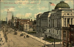 Broad Street, North from City Hall Newark, NJ Postcard Postcard Postcard