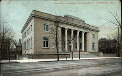 Danforth Memorial Public Library Paterson, NJ Postcard Postcard Postcard