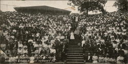 Open Air Theatre in Hershey Park, Hershey Chocolate Company Pennsylvania Postcard Postcard Postcard