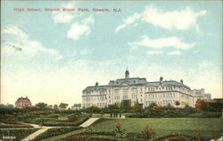 High School at Branch Brook Park Postcard