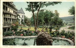 The Gardens, Lake Mohonk House New Paltz, NY Postcard Postcard Postcard