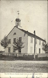 The Old Historic Muddy Creek Lutheran and Reformed Church Swartzville, PA Postcard Postcard Postcard