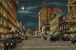 Hotel Savoy, Second Avenue Postcard