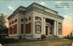 Carnegie Library, Old Soldiers' Home Johnson City, TN Postcard Postcard Postcard