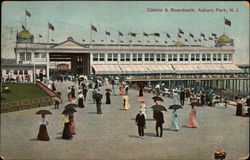 Casino & Boardwalk Postcard