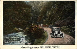 Greetings from Selmer Tennessee Postcard Postcard Postcard