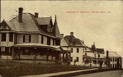 View of Resdience Section South Hill, VA Postcard Postcard Postcard