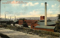 Bird's Eye View of Factories Torrington, CT Postcard Postcard Postcard