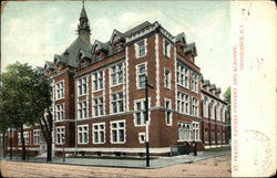 St Francis Xaviers Convent and Academy Providence, RI Postcard Postcard Postcard