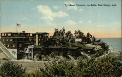 Tyrolean Terrace, La Jolla Postcard