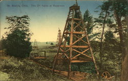 The Oil Fields at Reservoir Postcard