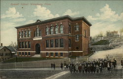 Russell School Waterbury, CT Postcard Postcard Postcard