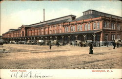 Centre Market View Postcard