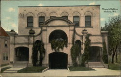 Street View of Woman's Building Postcard