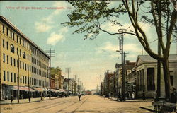 View of High Street Portsmouth, VA Postcard Postcard Postcard