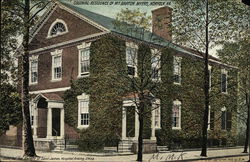 Colonial Residence of McBarton Myers Norfolk, VA Postcard Postcard Postcard