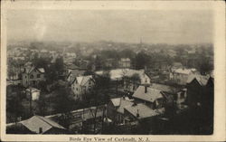 Birds Eye View of Carlstadt New Jersey Postcard Postcard Postcard