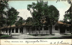 Pavilion at Minnehaha Park Minneapolis, MN Postcard Postcard Postcard